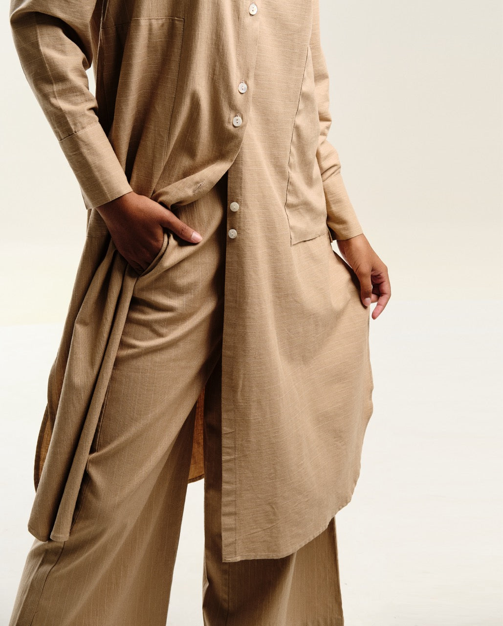 Ebony Wide Leg Trousers