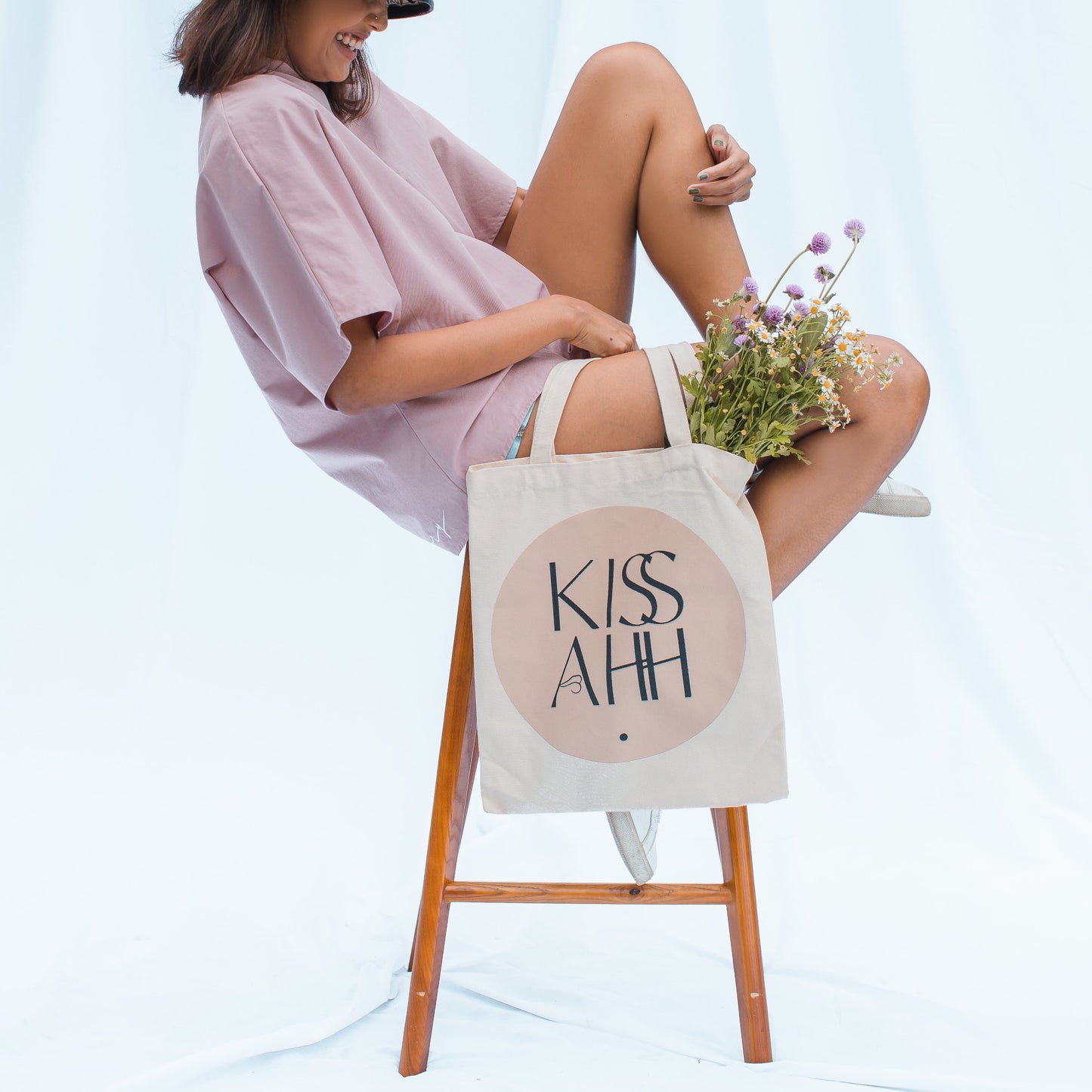 Agatha Blouse in Blush Pink