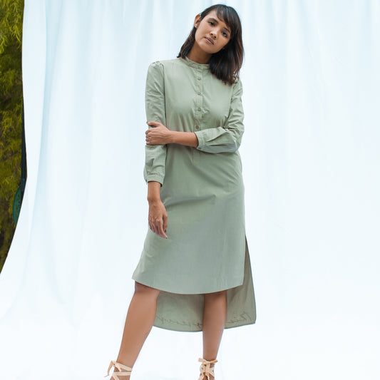 Jane Dress in Sage Green