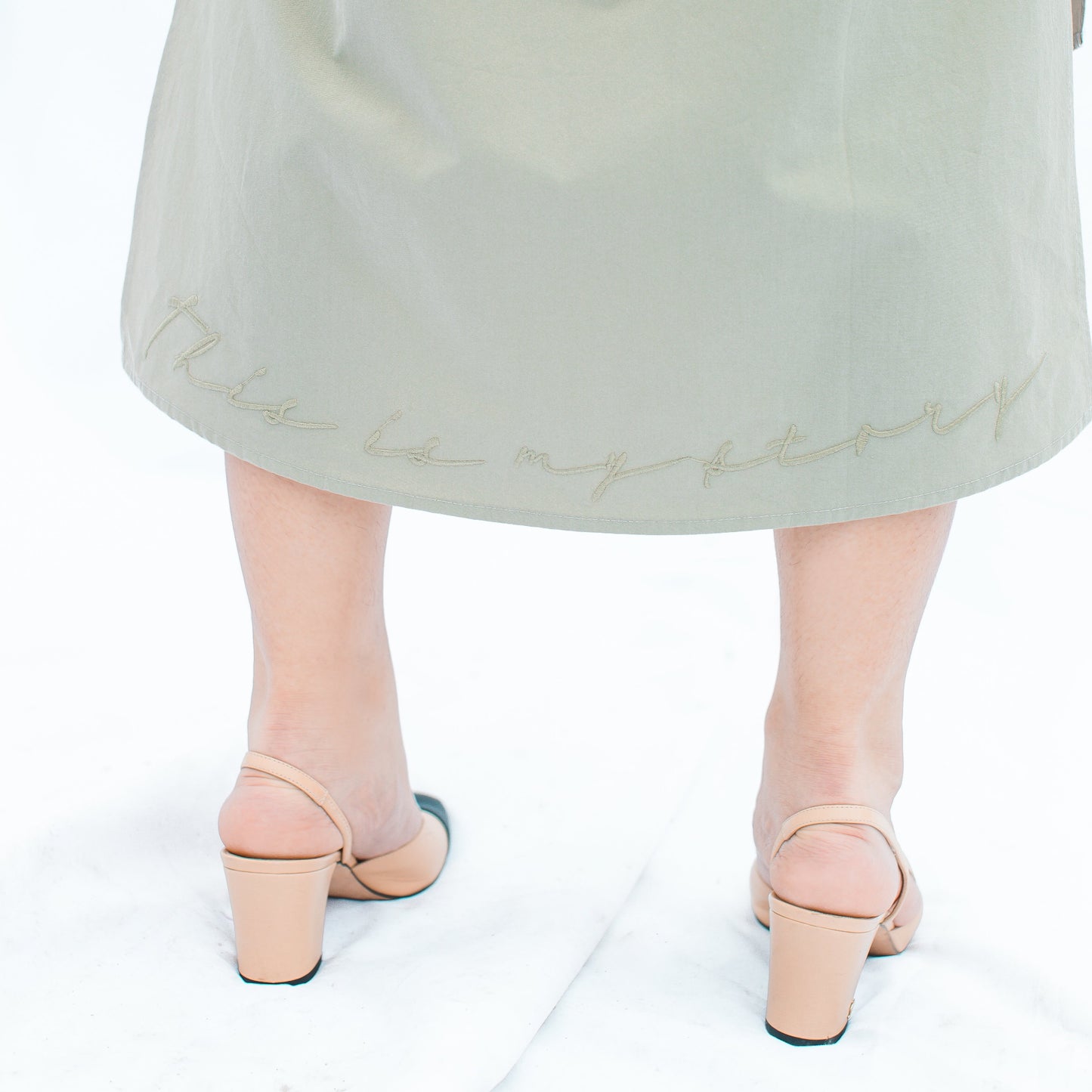 Jane Dress in Sage Green