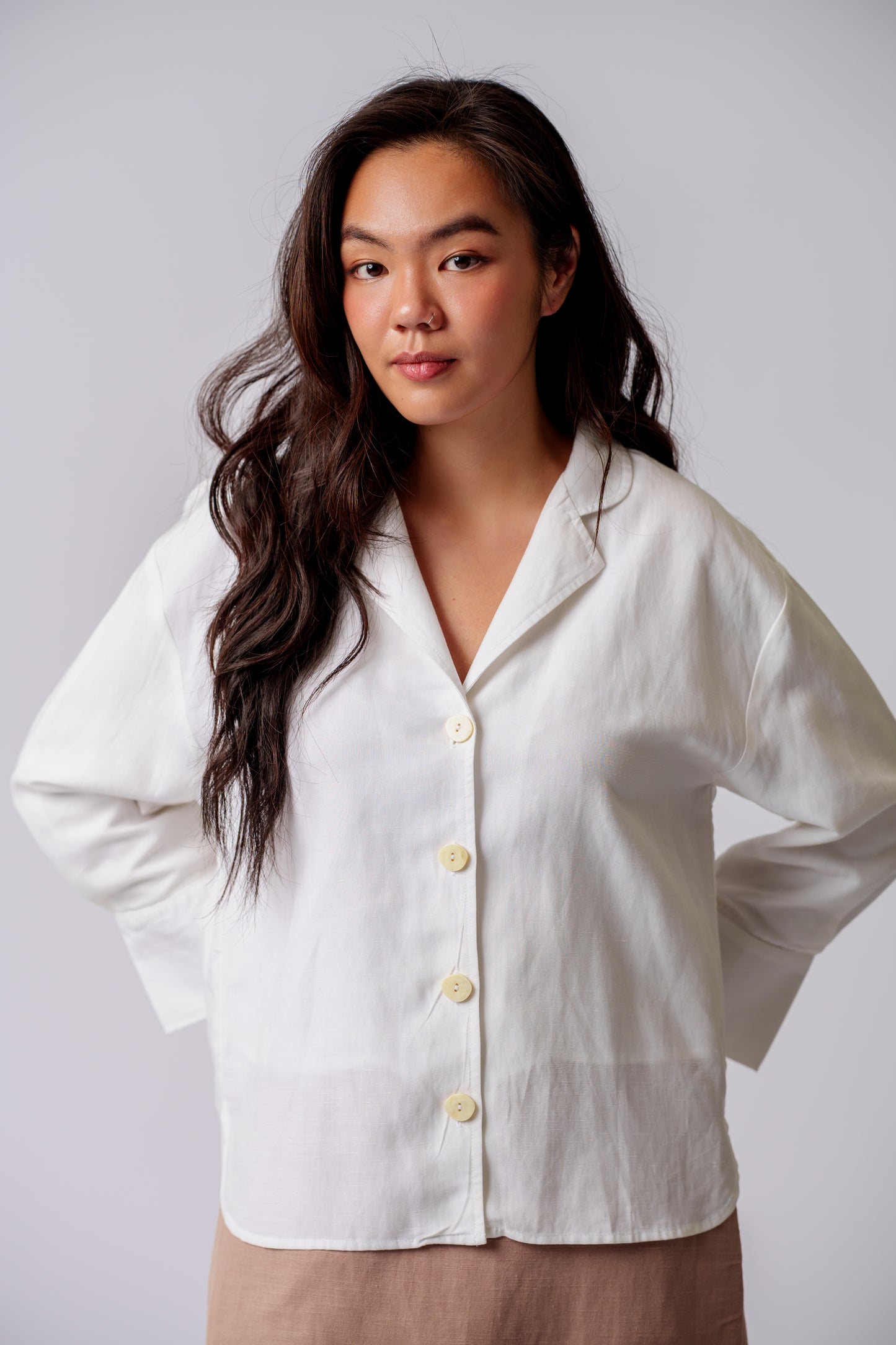 Rowling Shirt in White